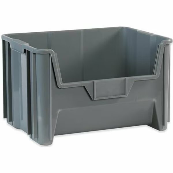 19-7/8 x 15 1/4 x 12 7/16'' Gray Giant Stackable, 3PK, Bsc Preferred, Mfr#: BING112